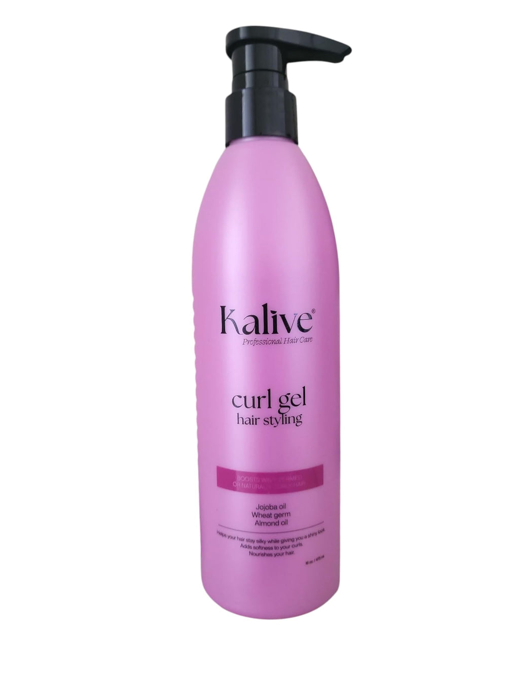 KALIVE 2 STYLE Curl Gel définition précise des boucles, bouteille 16 onces