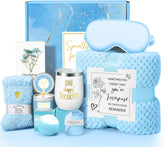 Kalokey Panier cadeau spa luxe, parfait pour un moment de détente à domicile.