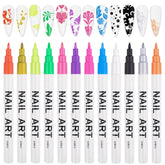 Kalolary ensemble-stylo art ongles 3D pour motifs variés sur ongles.