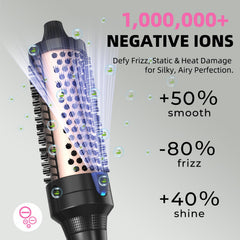 Brosse K&K volume racine pour obtenir un effet volumisant dès le brushing