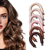 Kanuoc ensemble de rouleaux satin-cheveux pour boucles sans chaleur et douceur