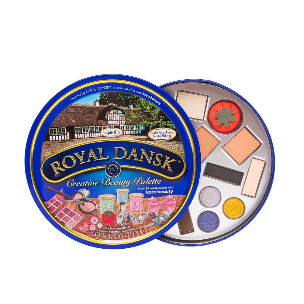 Palette Kara Beauty Royal Dansk: coffret biscuits, parfait comme cadeau