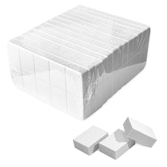 Bloc mini buffant Karlash pour ongles blanc, grains 80/100, deux faces, préparation parfaite.