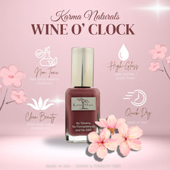 Karma Naturals Vernis – formule enrichie en vitamines pour l'éclat.