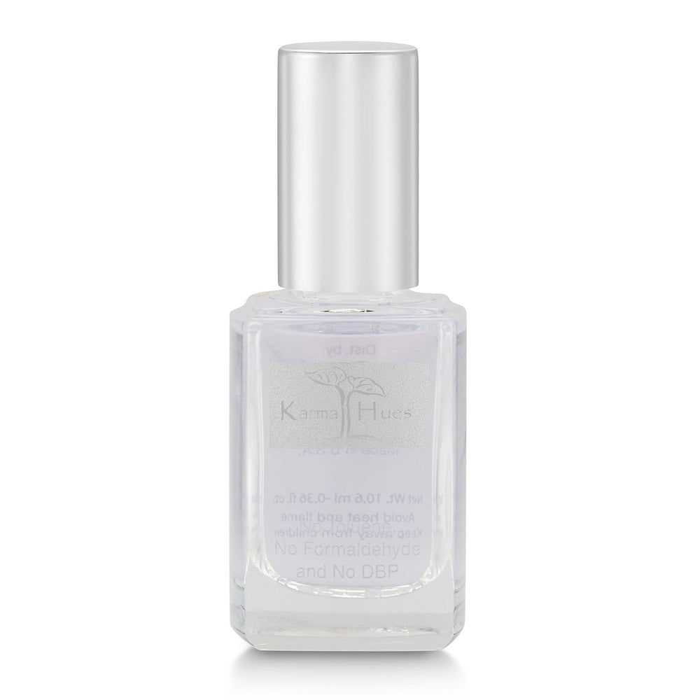 Karma Organic Base et Top 2 en 1, bouteille: base solide et protection prolongée.