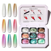 Karroy Gel Ongles Ombre Éponge : application fluide pour un dégradé subtil et précis sur les ongles