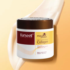 Karseell masque cheveux apres-shampooing-application : utilisation pratique après lavage pour nourrir.