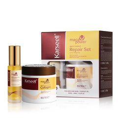 Karseell Masque Cheveux collagene argan – brillance et hydratation durable.
