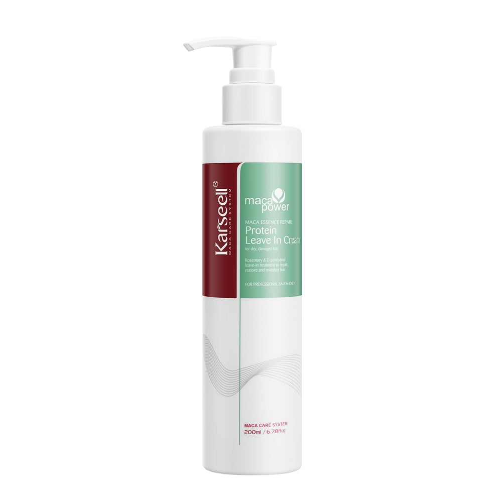 Karseell Repair Protein Cream bottle showing nourishing formula for dry hair