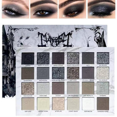 Palette Katiluxiya avec teintes fumées et mats pour un regard longue tenue