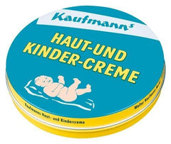 Kaufmanns Crème peau-enfants 75ml — texture crémeuse prête à l’application.