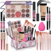 KAVCENT Coffret Maquillage Teen – palette 14 couleurs pour des looks polyvalents.
