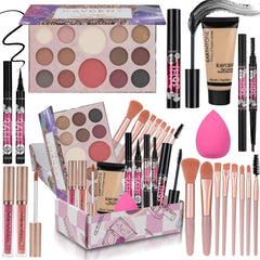 KAVCENT Coffret Maquillage Teen – palette 14 couleurs pour des looks polyvalents.