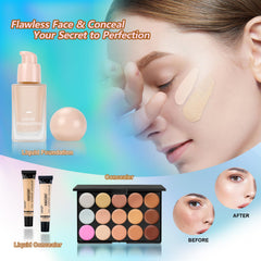 KAVCENT crayon sourcils pour une définition naturelle et longue tenue.