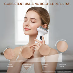 Gua sha chauffant Kdune prépare la peau et améliore l’absorption.