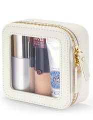 Keains mini sac maquillage transparent pour un accès rapide aux essentiels.