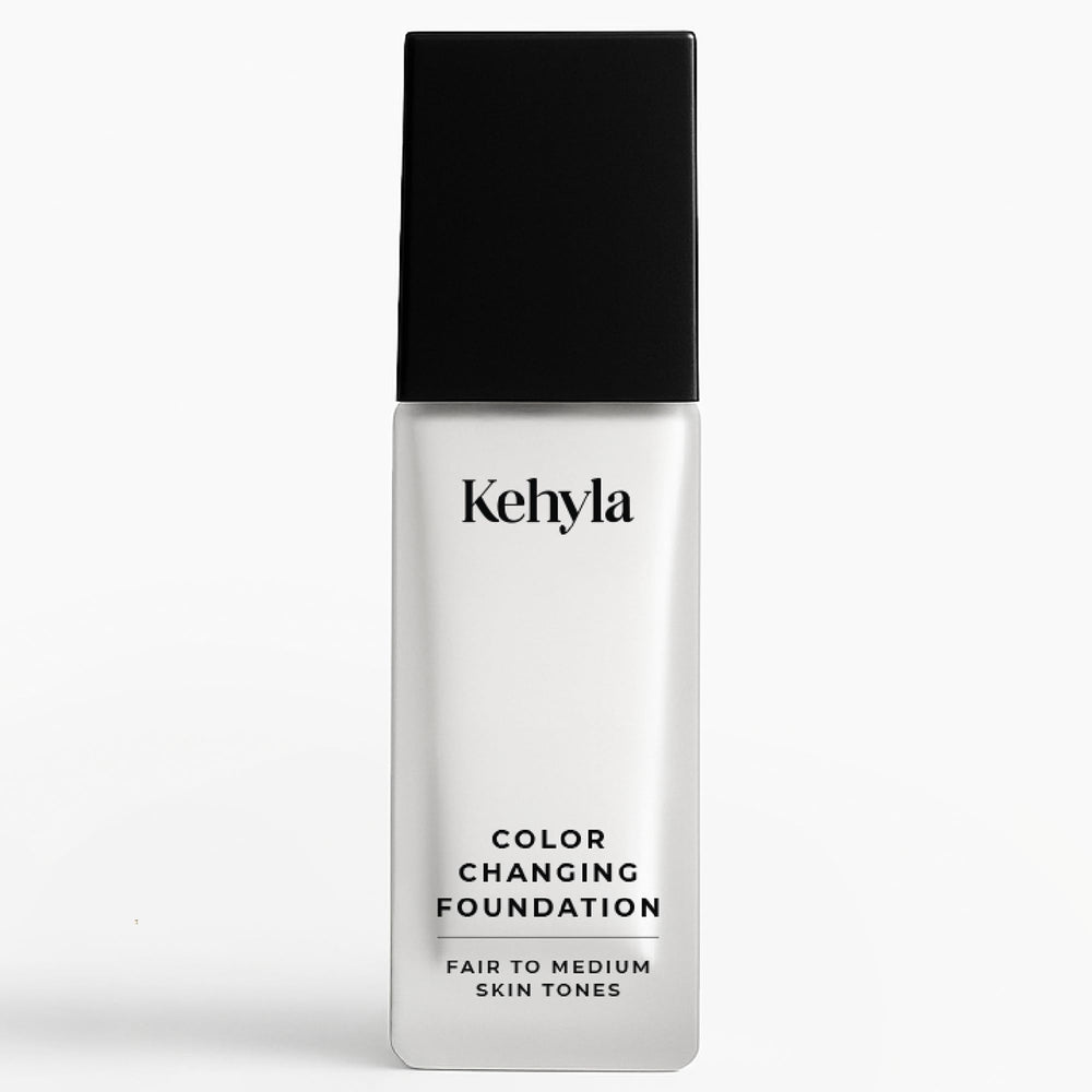 Kehyla Beauty fond de teint changeant – flacon 30 ml et adaptable au teint.