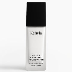 Kehyla Beauty fond de teint changeant – flacon 30 ml et adaptable au teint.