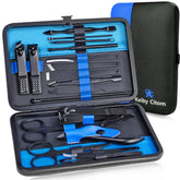 Keiby Citom ensemble 18pcs dans un coffret luxe, prêt voyage.