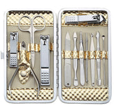 Keiby Citom kit-manucure dore compact prêt pour voyage et maison