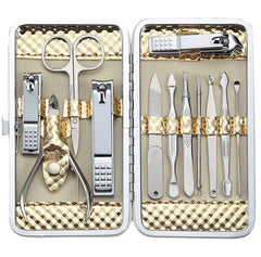 Keiby Citom kit-manucure dore compact prêt pour voyage et maison