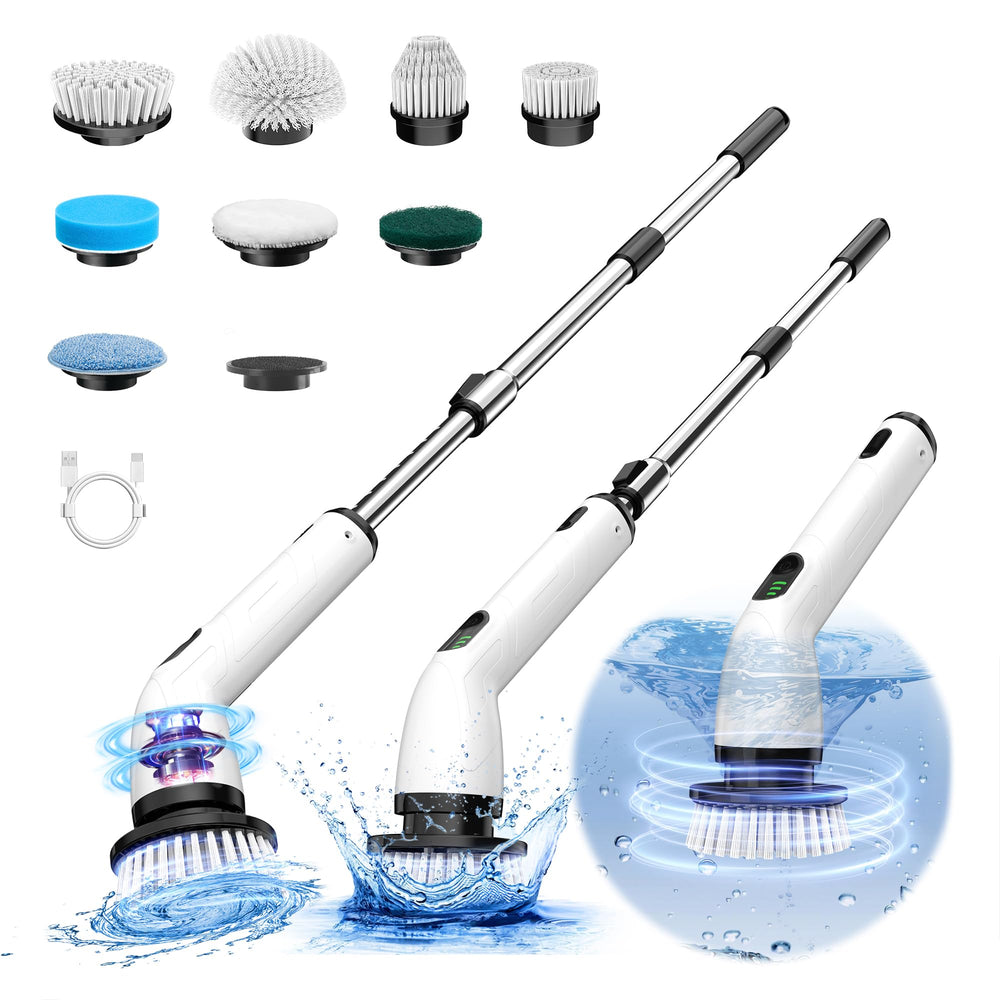 Keimi brosse rotative électrique sans fil pour un nettoyage rapide