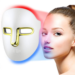 Le masque LED Kelyoo visage rouge pour peau plus lisse et éclatante.