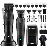 KEMEI tondeuse-cheveux professionnelle pour des coupes nettes à domicile.