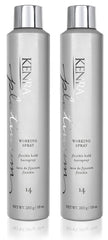 Kenra Platinum Working Spray 14, bouteille prête à l’emploi pour une coiffure rapide.