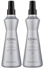 Kenra Professionnel Spray Thermique 19, bouteille de 10 onces, protection efficace.