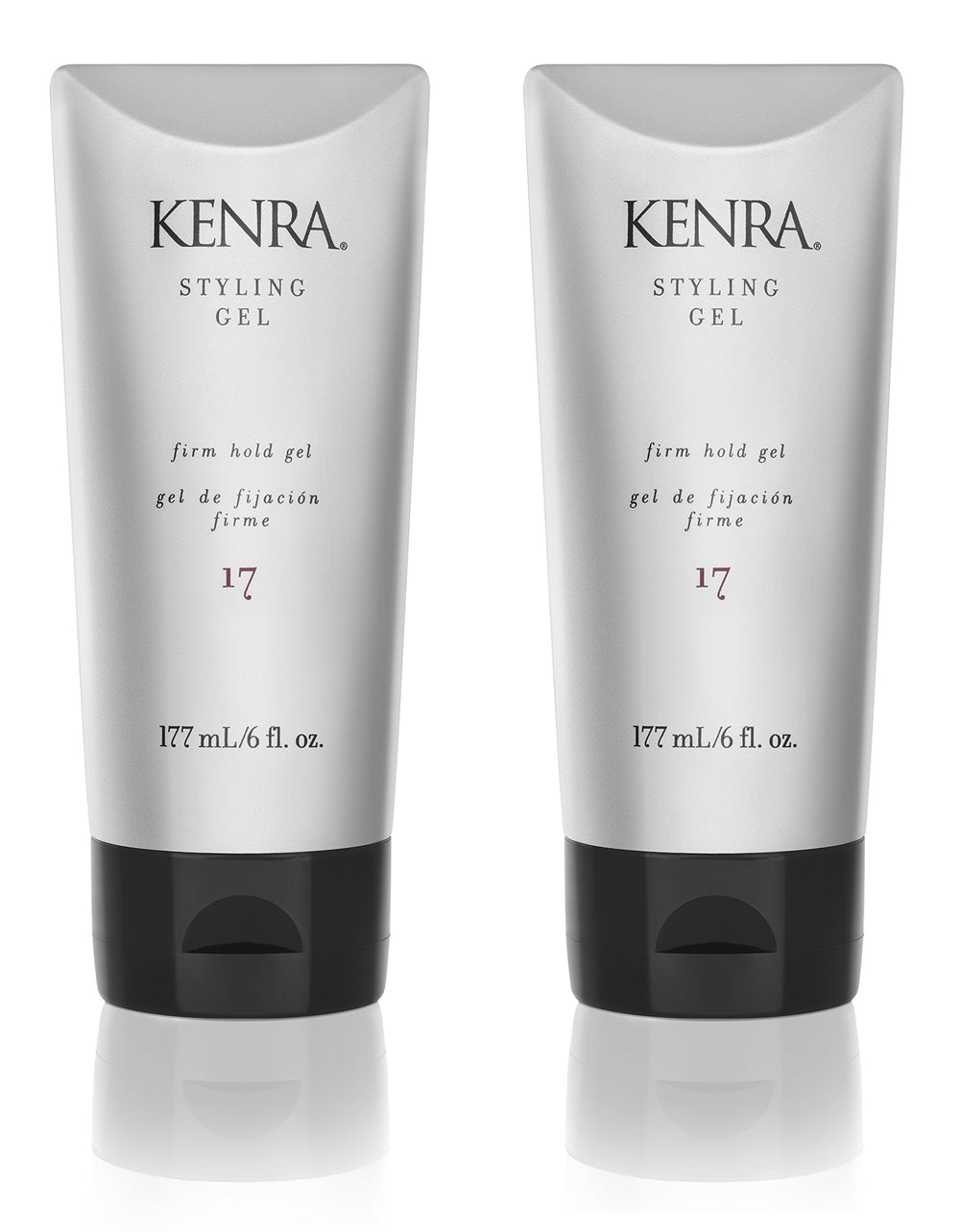 Kenra Styling Gel 17 : flacon haute tenue, fixation solide et sans résidu.