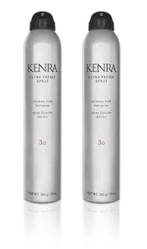 Kenra Ultra Freeze Spray 30 – bouteille visible et maintien durable