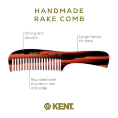 Kent 10T peigne detanglant cheveux epais, démêlage efficace sans cassure.