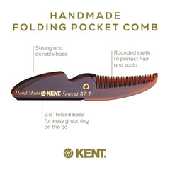 Kent 87T matière acétate cellulose, toucher lisse et légère flexibilité.