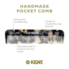 Kent FOT Tokyo White, usage quotidien pour cheveux, moustache et barbe.