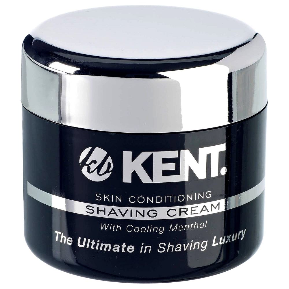 Crème de rasage Kent SCT2 menthol pour une glisse agréable et fraîche.