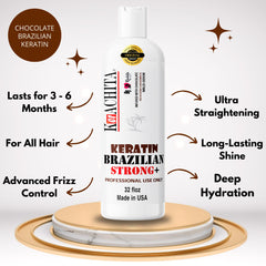 KERACHITA application soin cheveux — étape simple pour un rendu lisse et sans frisottis.