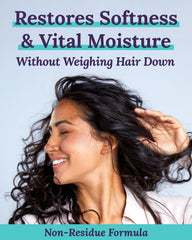 Ensemble Keranique soins cheveux hydratation et douceur.