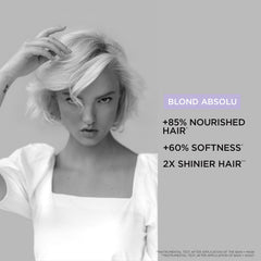 Kerastase Blond Absolu protection anti-oxydation contre la pollution quotidienne.