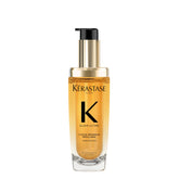 Bouteille Kerastase Elixir Ultime réutilisable pour une routine durable.