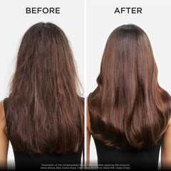 Kérastase Gloss Absolu – texture gel moussant offrant une mousse riche et douce.