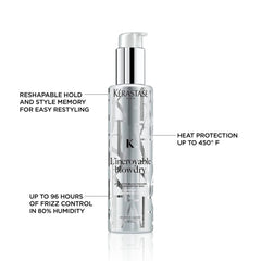 Kérastase L'incroyable Blowdry Serum – cheveux brillants après séchage et tenue maîtrisée.