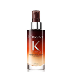 Kérastase Nutritive 8H Magic Night Serum — bouteille élégante, hydratation nocturne pour cheveux secs.
