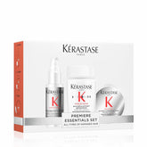 Kerastase Premiere pré-shampooing en flacon, démêle et prépare les cheveux.