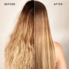 Keratin Perfect KP Frizz-free, cheveux lisses: contrôle des frisottis après application.