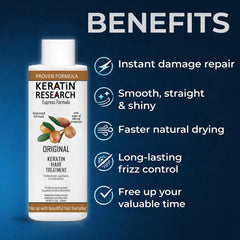KERATIN RESEARCH – huile d’argan dans le flacon, nourrissant et protecteur.