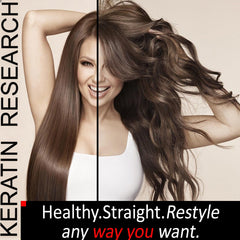 KERATIN RESEARCH – Ingrédients clé: kératine, collagène et huile d'argan.
