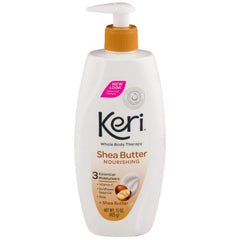 Keri lotion karité pour le corps, keri-lotion-karite-corps-15onces-pack4, hydratation durable et utilisation quotidienne.