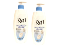 Keri Original Soin Hydratant – boutesille 15oz et 2-pack, pratique pour la routine quotidienne.