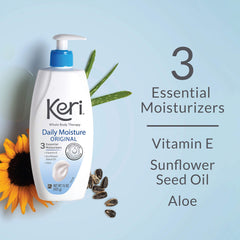 Keri triple hydratant — formulation enrichie en vitamine E et Aloe vera